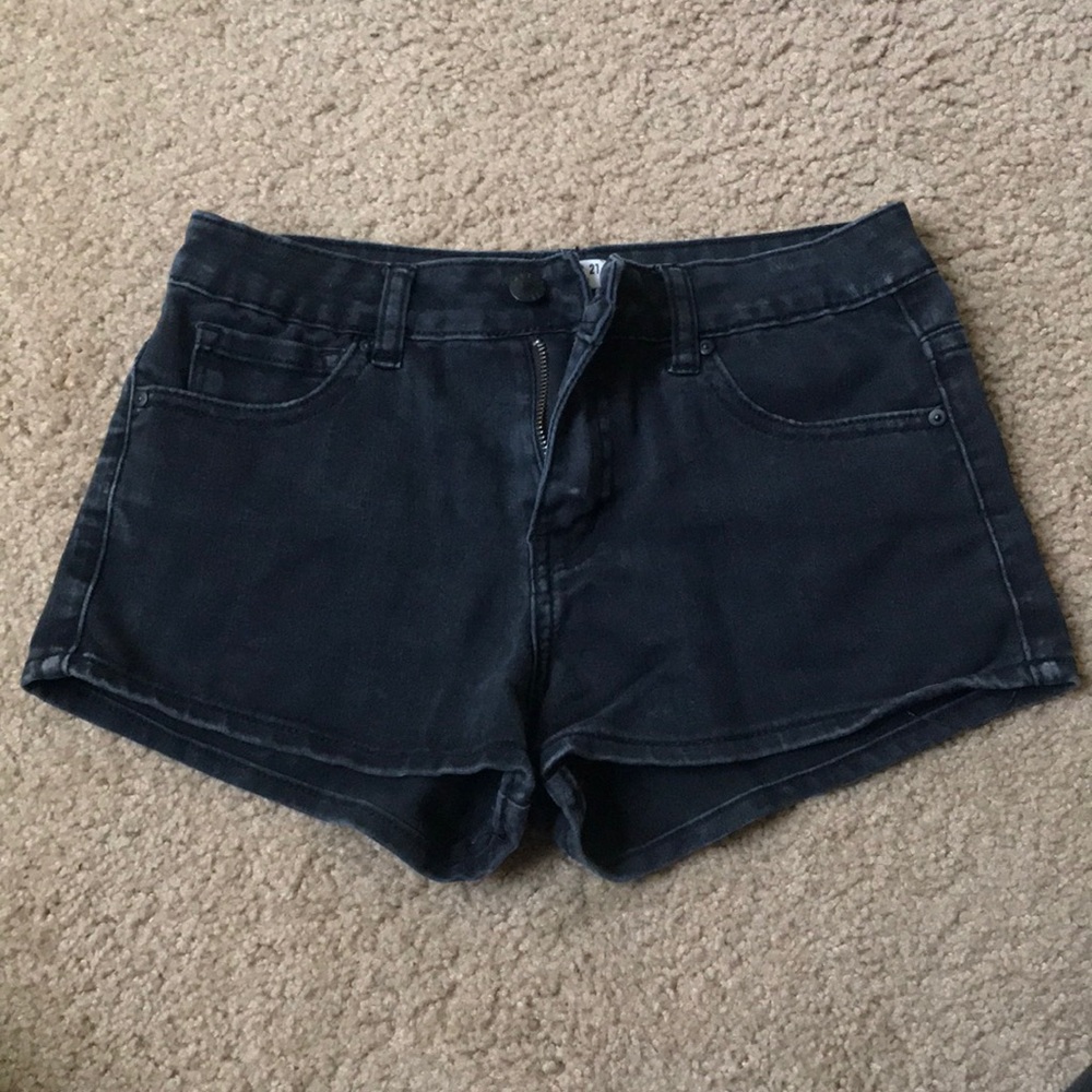 Black shorts